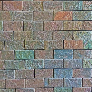 Brick Pattern Copper 2x2